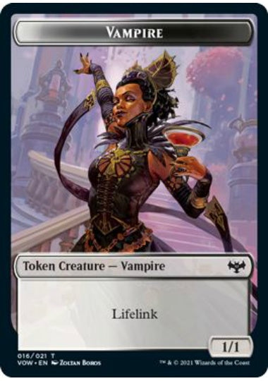 (英)吸血鬼トークン / Vampire Token【VOW-TOKEN】 No.016