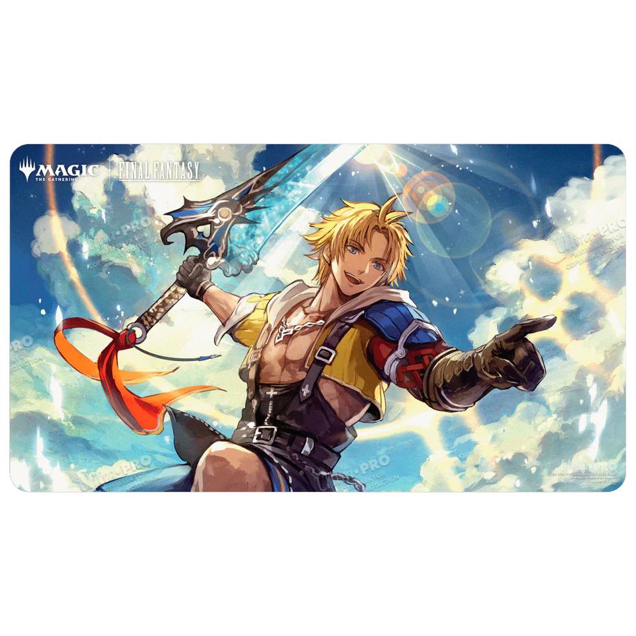 【サプライ】 ウルトラプロ ユウナのガード、ティーダ プレイマット / Ultra PRO Tidus, Yuna's Guardian Playmat(38743) ※発送方法は「ゆうパック」を選択してください。