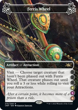 (英)【Foil】Ferris Wheel【UNF】(●●●４５６) No.210A