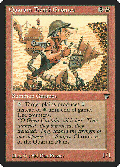 (英)Quarum Trench Gnomes【LEG】 No.162
