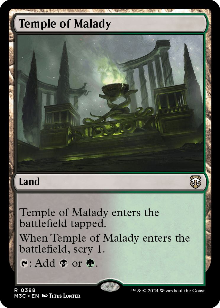 (英)疾病の神殿 / Temple of Malady【M3C】 No.388