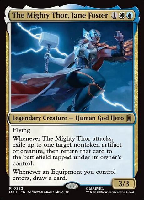 (英)マイティ・ソー、ジェーン・フォスター / The Mighty Thor, Jane Foster【MSH】 No.222