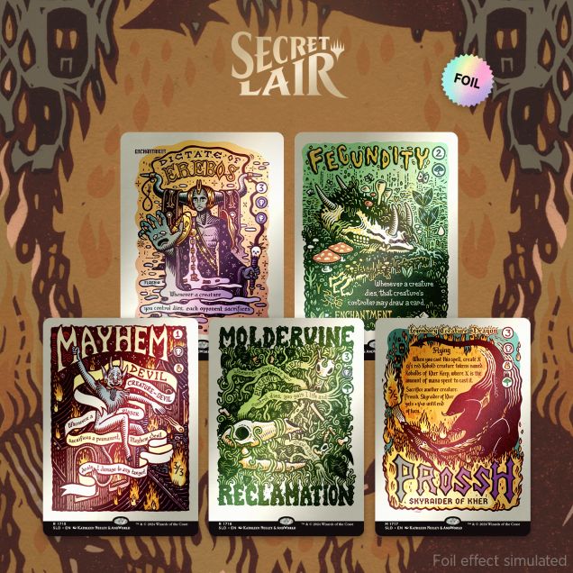 (英)Prints of Darkness Foil Edition 【BOX】 ※発送方法は「ゆうパック」を選択してください。