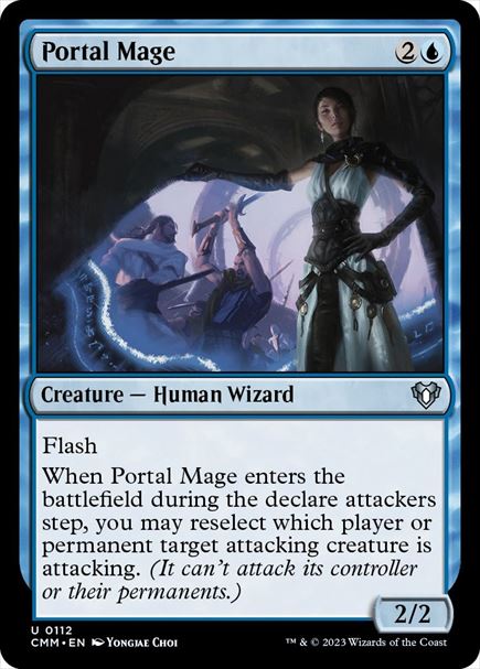 (英)門の魔道士 / Portal Mage【CMM】 No.0112