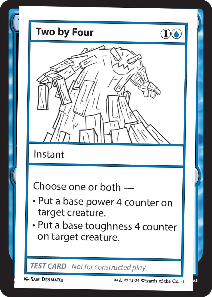 (英)Two by Four【MB2-TEST】 No.302