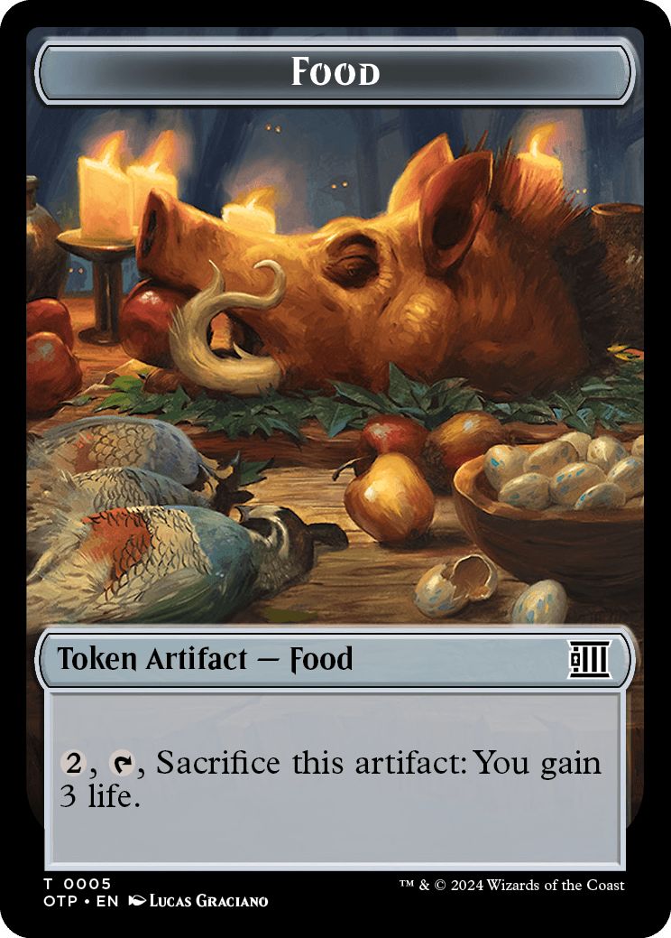 (英)食物トークン / Food Token【OTP-TOKEN】 No.005