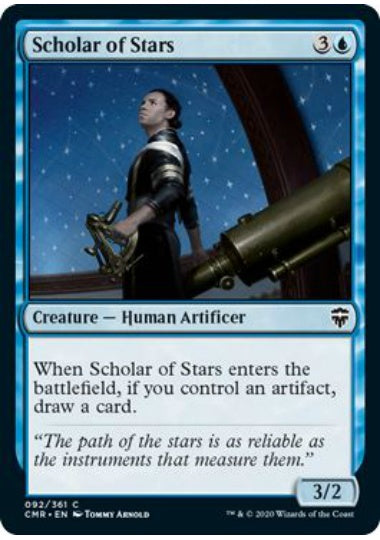 (英)【Foil】星学者 / Scholar of Stars【CMR】 No.092