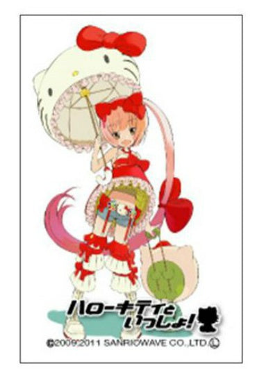 【サプライ】 もえ☆スリーブ ハローキティといっしょ! 『猫村いろは by okama』 ※5個以上購入の場合、発送方法は「ゆうパック」を選択してください。