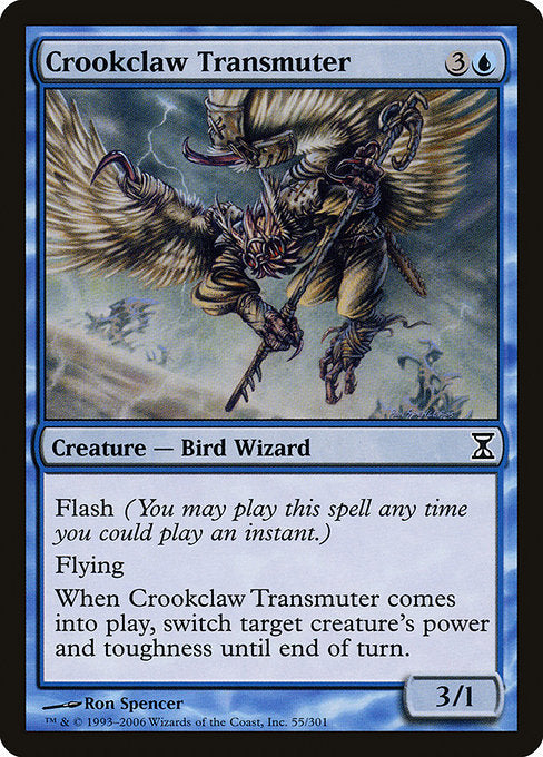 (英)【Foil】歪んだ爪の変成者 / Crookclaw Transmuter【TSP】 No.055