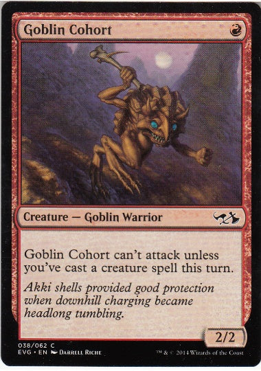 (英)ゴブリンの群勢 / Goblin Cohort【DDAEVG】 No.038