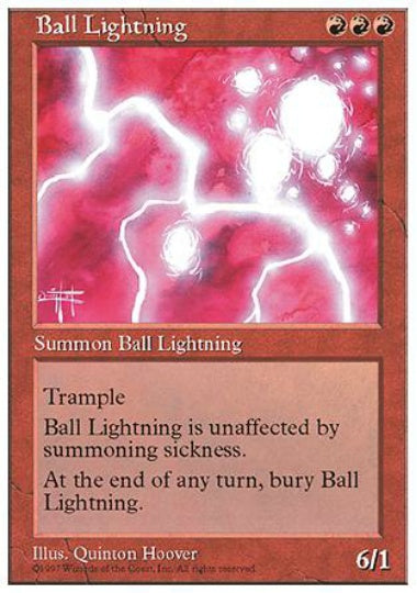 (英)ボール・ライトニング / Ball Lightning【5ED】 No.210