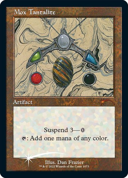 (英)【エッチングFoil】モックス・タンタライト / Mox Tantalite【SLD】 Dan Frazier's Mox Box No.1073