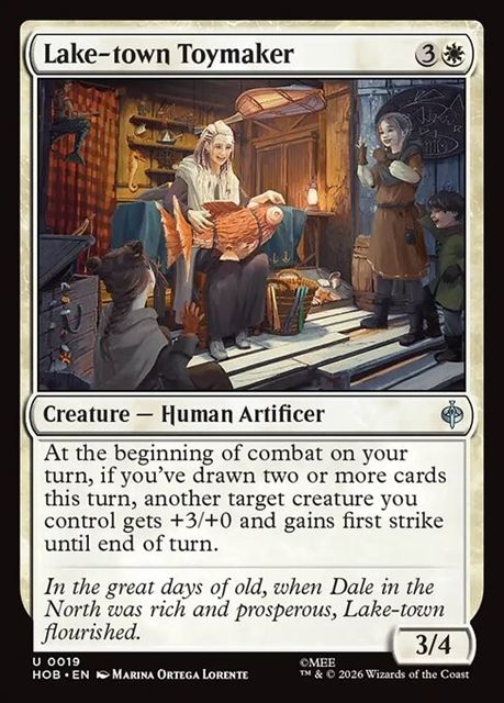 【予約商品】(英)湖の町の玩具職人 / Lake-town Toymaker【HOB】 No.019