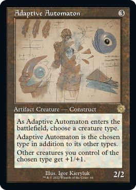 (英)順応する自動機械 / Adaptive Automaton【BRR】 設計図カード No.064