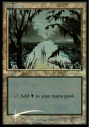 (英)【Foil】沼 / Swamp【PRM】Ice Age 2001年 アリーナプロモ No.059