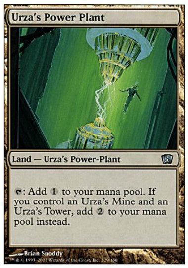 (英)ウルザの魔力炉 / Urza's Power Plant【8ED】 No.329