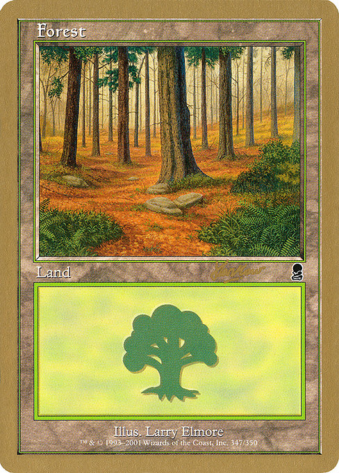 (英)森 / Forest【WC02】 World Championship Decks 2002 Sim Han How 金枠 No.140