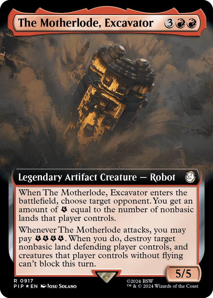 (英)【Surge-Foil】掘削機、マザーロード / The Motherlode, Excavator ★拡張枠★ 【PIP】 No.0917