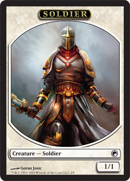 (英)兵士トークン / Soldier Token【SOM-TOKEN】 No.002