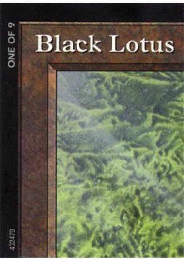 (英)Black Lotus パズルピース #1 / Black Lotus Puzzle Piece #1【PRM】 ウルトラプロ パズルカード No.055