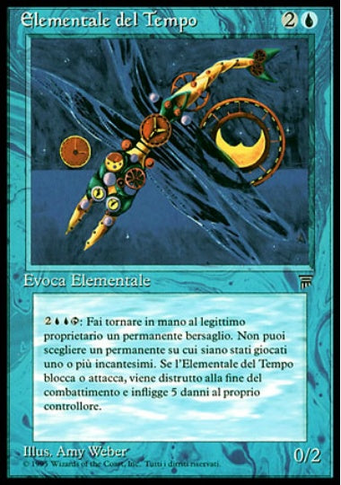 (イタリア語)Elementale del Tempo / Time Elemental【LEG】 No.081