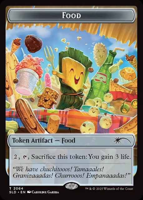 (英)食物トークン / Food Token【SLD】 Secret Lair Presents: Nuestra Magia No.2064