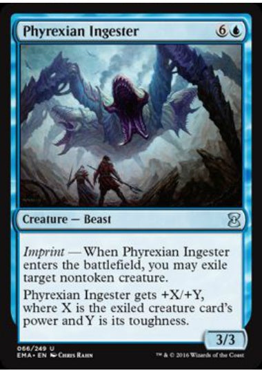 (英)【Foil】ファイレクシアの摂取者 / Phyrexian Ingester【EMA】 No.066