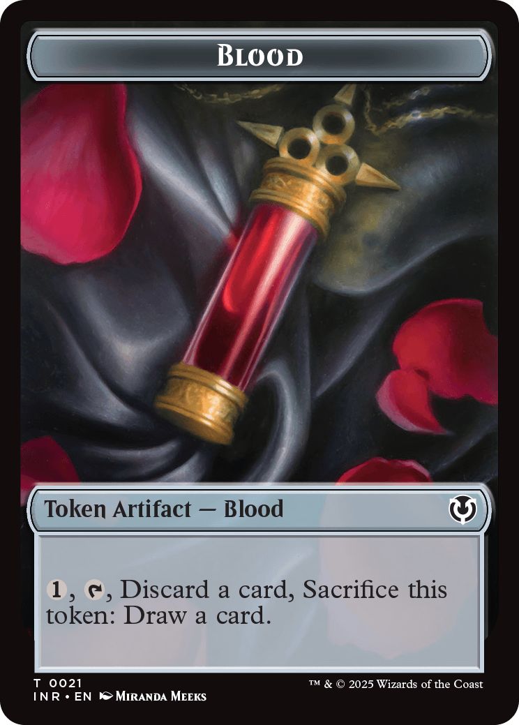 (英)血トークン / Blood Token【INR-TOKEN】 No.021