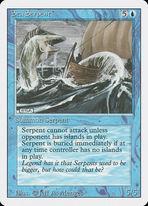 (英)大海蛇 / Sea Serpent【3ED】 No.078