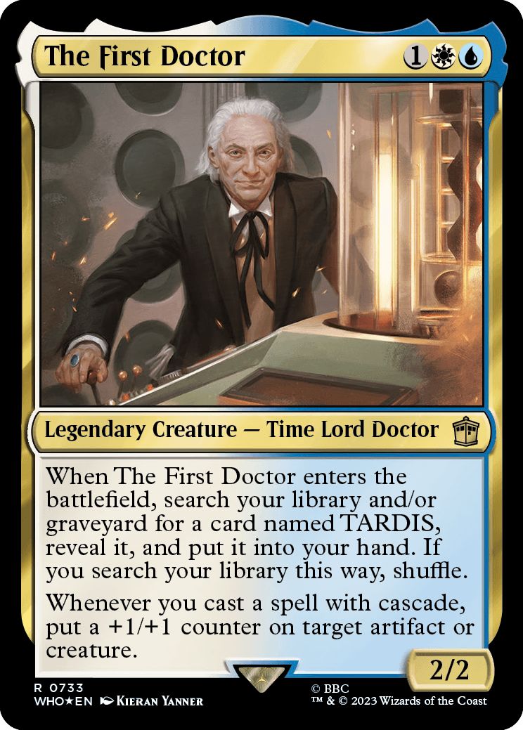 (英)【Surge-Foil】初代ドクター / The First Doctor【WHO】 No.0733