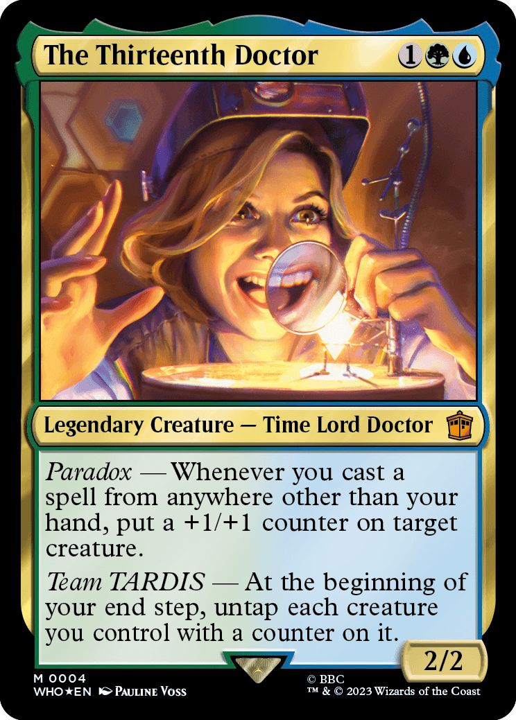 (英)【Foil】13代目ドクター / The Thirteenth Doctor【WHO】 No.0004