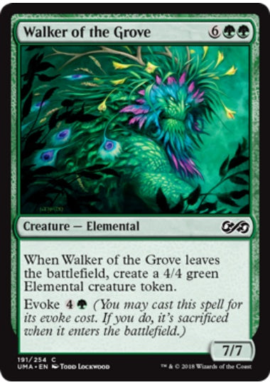 (英)【Foil】木立を歩むもの / Walker of the Grove【UMA】 No.191