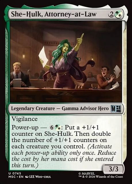 (英)弁護士、シーハルク / She-Hulk, Attorney-at-Law【MSC】 No.745
