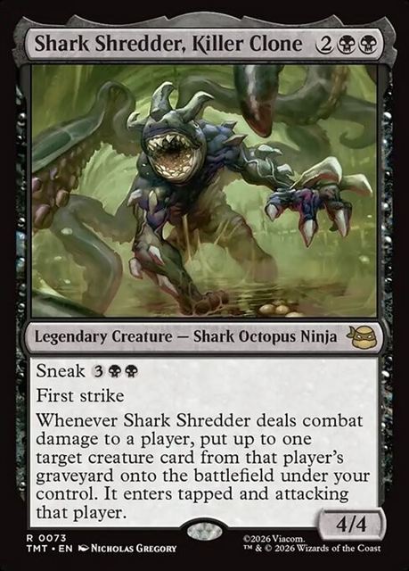 (英)殺し屋クローン、シャークシュレッダー / Shark Shredder, Killer Clone【TMT】 No.073