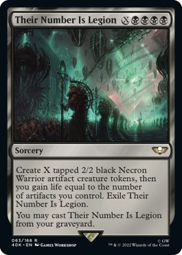 (英)彼らの数は兵団に値する / Their Number Is Legion【40K】 No.063