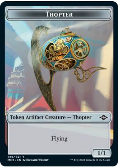 (英)飛行機械トークン / Thopter Token【MH2-TOKEN】 No.019