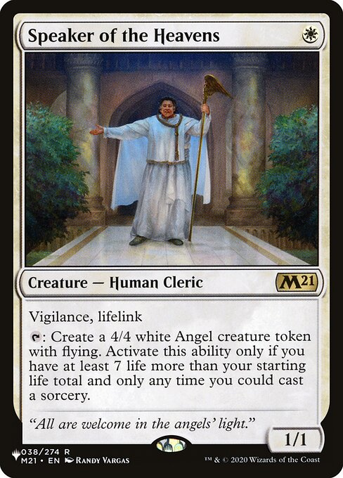 (英)天界の語り部 / Speaker of the Heavens【SLD-C23-02】 Angels: They're Just Like Us but Cooler and with Wings No.028