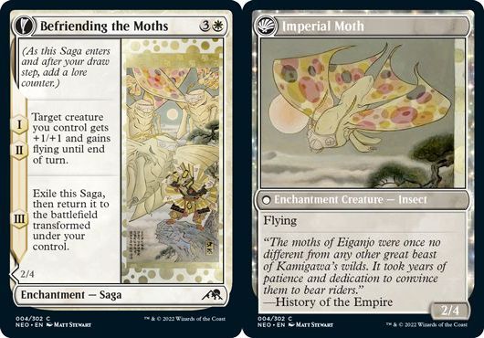 (英)蛾との親睦 / Befriending the Moths - 皇国の蛾 / Imperial Moth【NEO】 No.004
