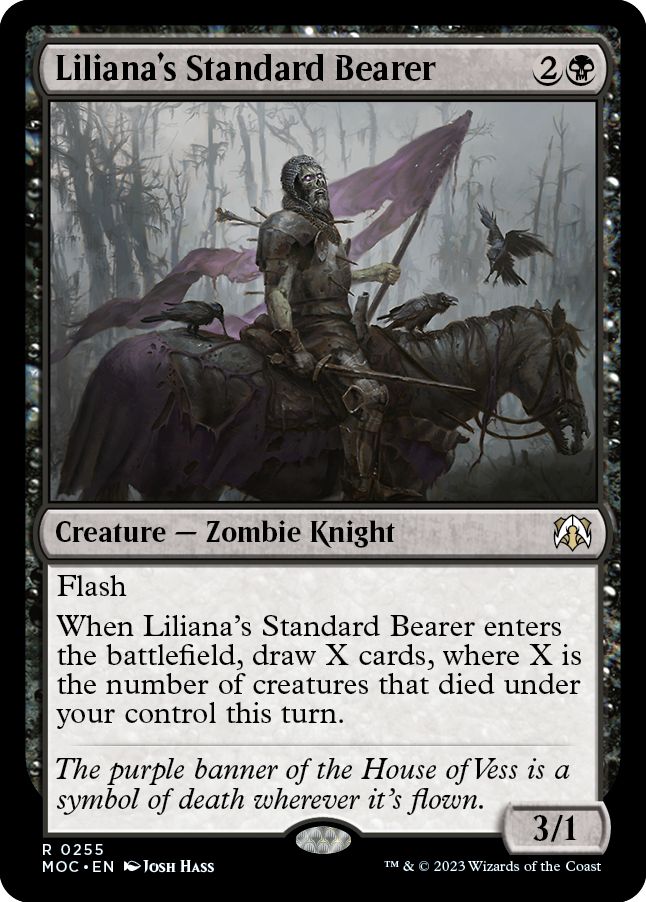 (英)リリアナの軍旗手 / Liliana's Standard Bearer【MOC】 No.255