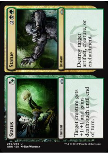 (英)【Foil】席次+石像 / Status+Statue【GRN】 No.230