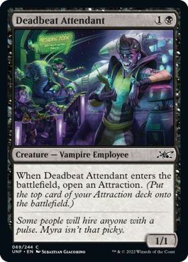(英)Deadbeat Attendant【UNF】 No.069