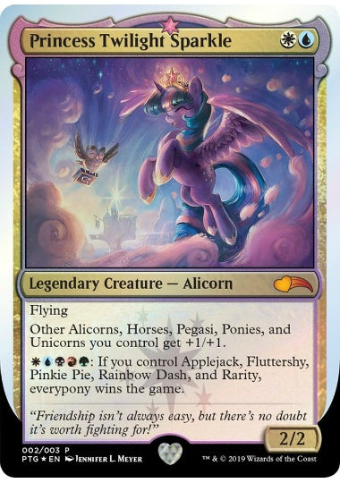 (英)【Foil】Princess Twilight Sparkle【PRM】Ponies: the Galloping収録 No.089