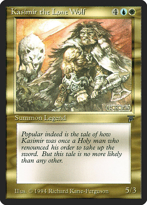 (英)Kasimir the Lone Wolf【LEG】 No.237