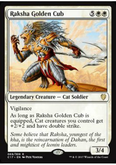 (英)黄金の若人ラクシャ / Raksha Golden Cub【C17】 No.069