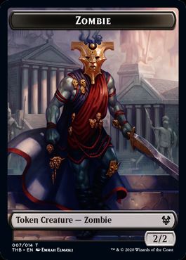 (英)ゾンビトークン / Zombie Token【THB-TOKEN】 No.007