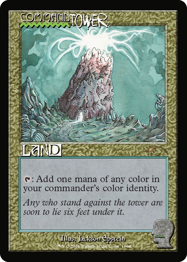 (英)【Foil】統率の塔 / Command Tower【SLD】Secret Lair x Brain Dead: Staples No.1666