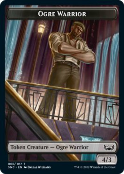 (英)オーガ・戦士トークン / Ogre Warrior Token【SNC-TOKEN】 No.006