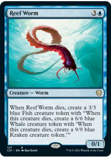 (英)浅瀬蟲 / Reef Worm【C21】 No.127