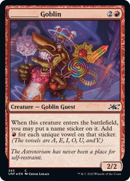 (英)【ギャラクシーFoil】________ Goblin【UNF】 No.393