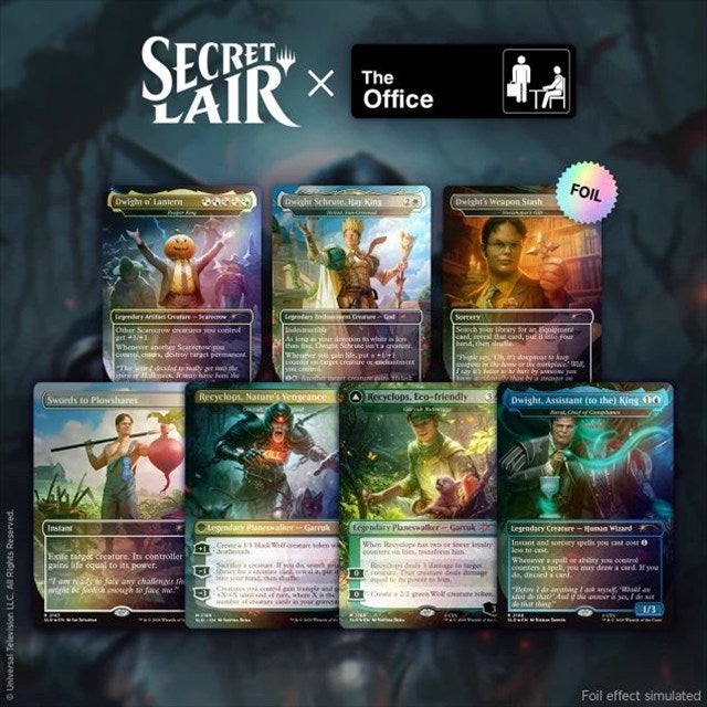 (英)Secret Lair x The Office: Dwight's Destiny Foil Edition 【BOX】 ※発送方法は「ゆうパック」を選択してください。